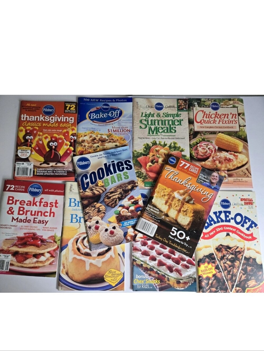 Pillsbury Recipes Magazine Lot